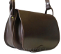 Torebka skórzana, listonoszka, myśliwska 0403 Brown