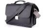 Teczka skórzana BarellyBags GENTLE BLACK -M