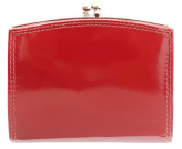 Ekskluzywny portfel damski, skórzany,PD-371 Czerwony