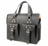 Torby skórzane BarellyBags Galanteria skórzana Leather Point Torba na ramię, listonoszka, raportówka XL BarellyBags