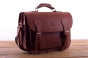 Torebka damska skórzana z paskiem na ramię, torba Vintage BarellyBags Casablanca, Ruda