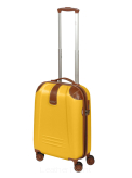 Walizka podróżna mała kabinowa marki Dielle kolekcja 155 kolor żółty