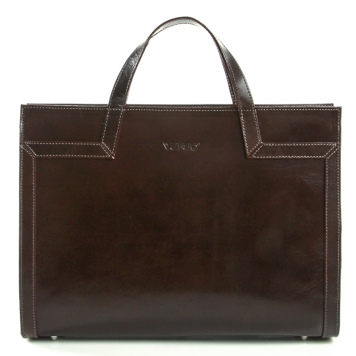 Biznesowa torba damska, VERSO 0901-Brown