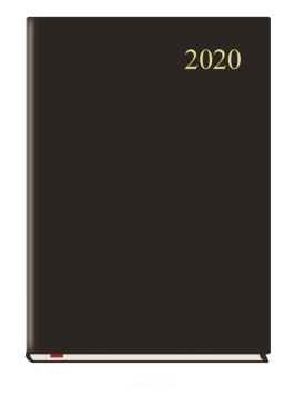 KALENDARZ książkowy na 2020 rok, układ  tygodniowy, format A5, terminarz Firmowy